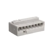 Wago Hitri konektor MIKRO 8x 0,6-0,8 mm2 svetlo siv 243-308 /pakiranje 50 kosov/
