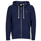 Levis za moške. 34584-0011 Mikina New Original Zip navy (S), Priložnostno, Bombaž, Mornarica