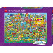 Heye - Puzzle Doodle Village - 1 000 kosov