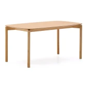 Jedilna miza v jesenovem dekorju 90x160 cm Indara – Kave Home