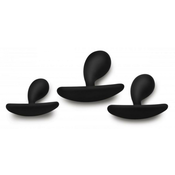 Dark Droplets Curved Anal Trainer - Set Of 3