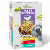 Applaws Dog Taste Toppers Broth Selection vrečke 6 x 85 g