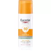 Eucerin Sun Oil Control zaščitni kremasti gel za obraz SPF 50+ 50 ml