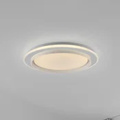 JUST LIGHT. GmbH JUST LIGHT. LED-stropna svetilka Lago O 49,3 cm CCT Daljinski upravljalnik - Dnevna soba/jedilnica - Sodobni - bel - Kovina
