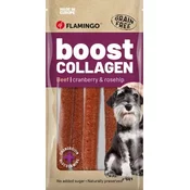 FLAMINGO Boost Sausage, kobasice s govedinom i kolagenom, za pse, 6kom/600g