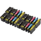 Komplet Epson 27XL /  WF-3620, WF-3640, WF-7110, WF-7610, WF-7620 kompatibilne kartuĹˇe (20) - 8x ÄŤrna, 4x cyan, 4x magenta, 4x rumena