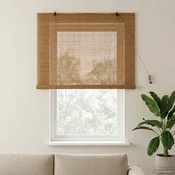 Rolo zavjesa Smeda 140 x 160 cm Bambus