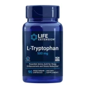 Life Extension L-triptofan 500 mg, 90 rastlinskih kapsul