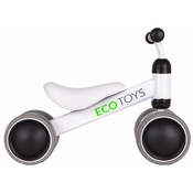 ECO TOYS Bicikl guralica, Beli