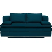Novel BOXSPRING ZOFA, barve petroleja tekstil