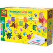 shumee SES Mega set za nego prstov, 6 barv, 110 ml 00393 03937