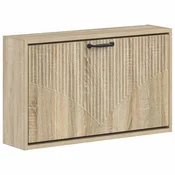 vidaXL Omara za čevlje, pritrjena na steno HOORN 71 x 17 x 43 cm