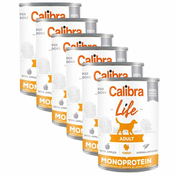 Calibra Dog Life Turkey with Apples 6x400 g