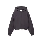 Pull&Bear Jopa na zadrgo temno siva
