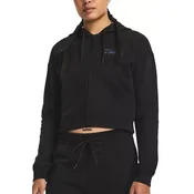Under Armour Project Rock HW Terry FZ Pulover 772159 Črna