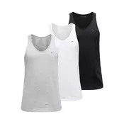 Tommy Hilfiger Underwear Spodnja majica  pegasto siva / črna / bela
