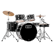 MAPEX SET BOBNOV TND5044TCDR TORNADO KOMPLET S ČINELAMI FUSION ČRNI