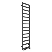 SAPHO GIANLUCA Jekleni Radiator 400x1590mm Mat Črna - Sodoben Dizajn & Učinkovito Ogrevanje