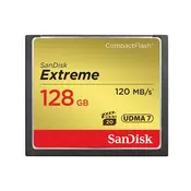 COMPACT FLASH CARD .128GB Sandisk Extreme SDCFXSB-128G-G46