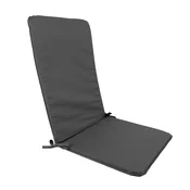 Homestar Blazina za naslon sedeža OHIO-2 50x120x25 cm temno siva vodoodporna