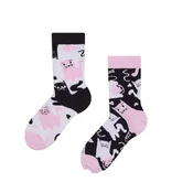 Otroške nogavice DEDOLES - kratke, Sleepy Kitties, 1 par, 27-30