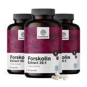 3x Forskolin – iz izvlečka indijske koprive 20 mg, skupaj 180 kapsul