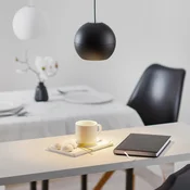 BEGA Studio Line obesek on/off, črna/alu O14cm - Dnevna soba/jedilnica - Sodobni - črna žametna mat barva, aluminijasta mat barva - Kovina