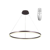 LED Zatemnitveni lestenec na vrvici LED/55W/230V 3000-6500K + Daljinski upravljalnik
