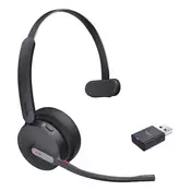 YEALINK Yealink WH64 Hibridna Mono Teams Naglavna Slušalka Brezžična Naglavni Trak Pisarna/Klicni center Micro-USB Bluetooth Črna