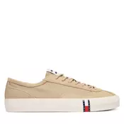 Tenisice Tommy Hilfiger Archive Vulc Y2K EM0EM01760 Tamno bež