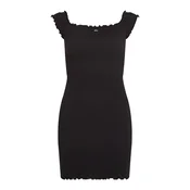 Tommy Jeans Poletna obleka DW0DW20298 Črna Slim Fit