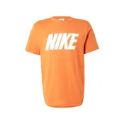 Nike Sportswear Majica Club oranžna / bela
