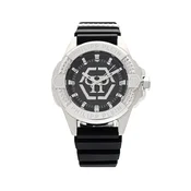 Philipp Plein Analogna ura črna / srebrna