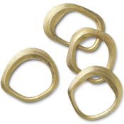 Obroč za prtičke ferm LIVING Flow 4-pack