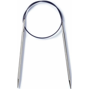 PRYM Circular Knitting Needles Brass 60cm / 4mm Silver