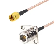 shumee Pigtail N vtičnica FLANSZA/SMA vtič RG316 50cm