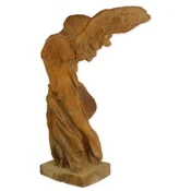 Casa Padrino Art Nouveau Garden Decoration Sculpture Rust 46 x 70 x H. 97 cm - Elegant Garden Decoration Metal Figure - Baroque & Art Nouveau Garden Decoration Accessories - Garden Sculptures