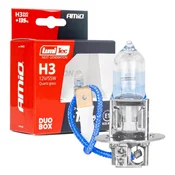 shumee Halogenske žarnice H3 12V 55W LumiTec naslednje generacije +135% DUO amio-04403