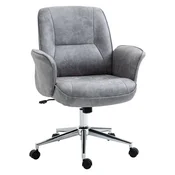 Homestar Pisarna stol 67x69x92-102 cm svetlo siva