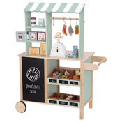 Tooky Toy: 2 v 1 supermarket in kuhinjski dodatki