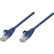 Intellinet RJ45 omrežni priključni kabel CAT 5e U/UTP [1x RJ45-vtič - 1x RJ45-vtič] 20 m moder Intellinet