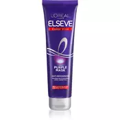 L’Oréal Paris Elseve Color-Vive Purple hranilna maska za blond lase in lase s prameni 150 ml