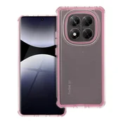 OEM Ovitek za Xiaomi Redmi NOTE 14 PRO 5G/14 PRO PLUS 5G Matrix Clear v barvi pudrasto roza