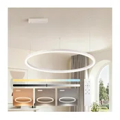 Brilagi - LED prigušiva luster na sajli PORTOFINO LED/60W/230V pr. 80 cm bela +DO