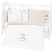 Set za spavanje za bebe KikkaBoo - Dreamy Flight, 6 dijelova, 60 ? 120 cm