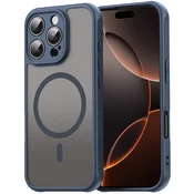 Hibridni ovitek HaloFrost II MagSafe za Xiaomi Poco F9 Pro - navy blue