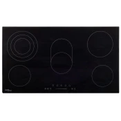 Vidaxl Keramična kuhalna plošča s 5 gorilniki na dotik 77 cm 8500 W
