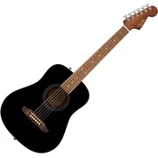 Fender California Standard Redondo Mini Black Akustična gitara (Kao novo)