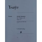 YSAYE:SECHS SONATEOP.27,VIOLINE SOLO