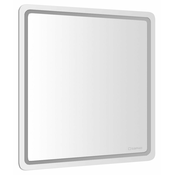 Ogledalo NYX z osvetlitvijo LED, 800 x 800 mm - IP44 - 24 - 2.00 - Aluminij - 230 V - Svetila - Sapho - 80.00 - Design - Ogledala z osvetlitvijo ozadja - 80x80 cm - 80.00 - LED